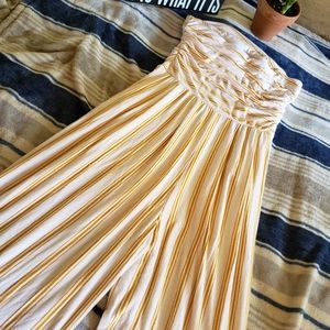 Strapless long jumper